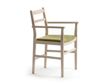 LISBOA BARRIO 12 - Wooden chair with armrests by Very Wood - view 2